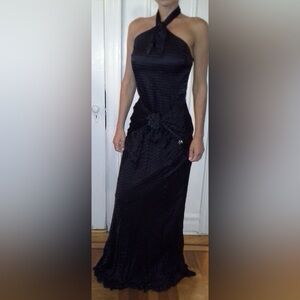 JOHN GALLIANO SILK EVENING GOWN NWT NEVER WORN, FROM CELEBRITY CLOSET CLEAN OUT